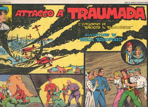 Brick Bradford numero 04: 2ª avventura. 2ª parte de Brocco il bucaniere