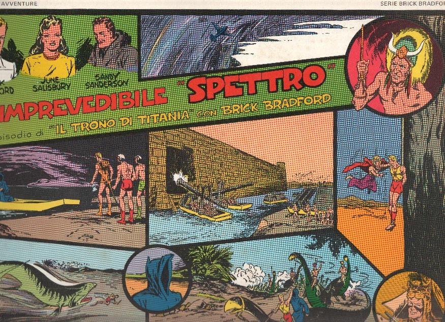Brick Bradford numero 20: 9ª avventura: 4ª parte de Il trono di Titania