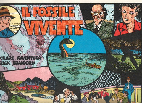 Brick Bradford volumen 09: 16 avventura: 1ª parte de Il fossile vivente 1ª parte (21.3.49 al 2.7.49)