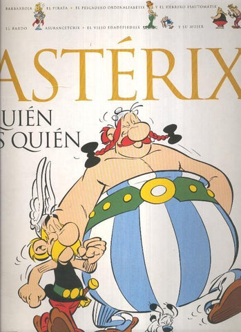 Asterix: Quien es quien: Carpeta archivadora