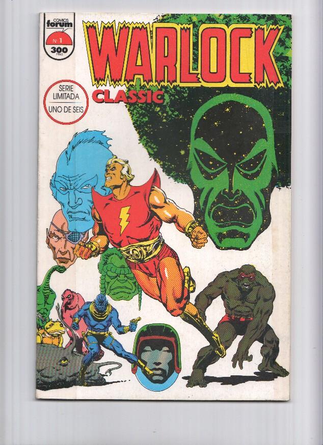 Warlock Classic numero 1 (subrayado parte del credito)