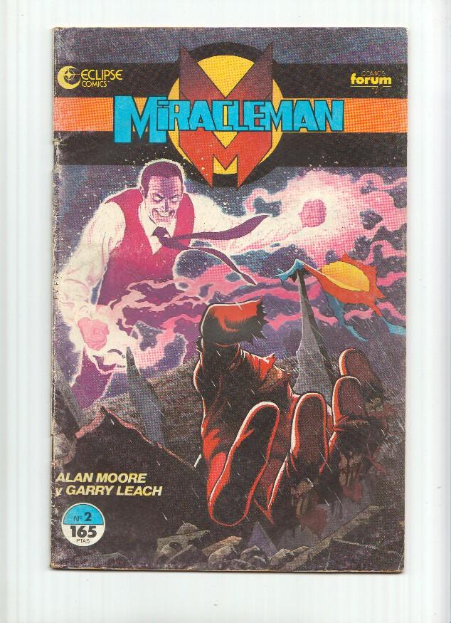 Miracleman numero 2 (subrayado parte del credito)