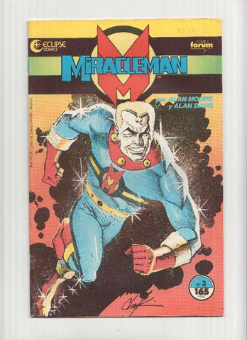 Miracleman numero 3 (subrayado parte del credito)