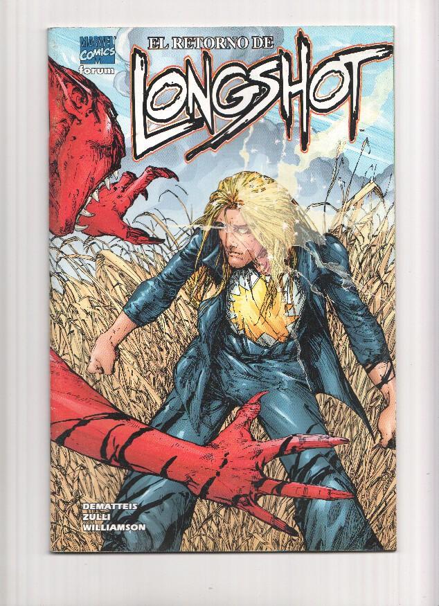 El retorno de Longshot (parte del credito subrayado)