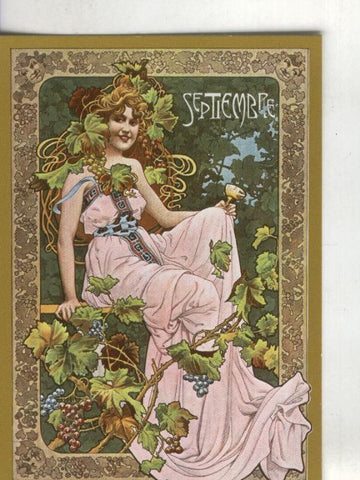 Postal Modernista numero 09: Septiembre