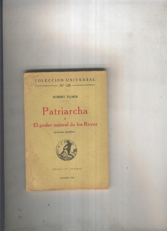 Patriarcha o el poder natural de los Reyes
