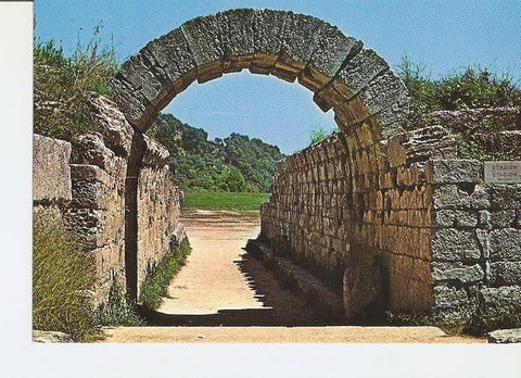 Postal 021414 : Entrance to the Stadium