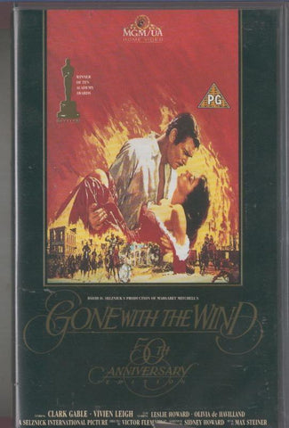 Video VHS: Gone with the wind