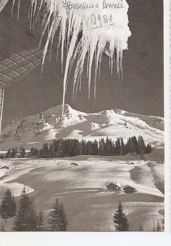Postal 035769 : Les Alpes sous la neige
