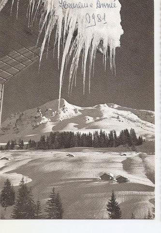 Postal 035769 : Les Alpes sous la neige
