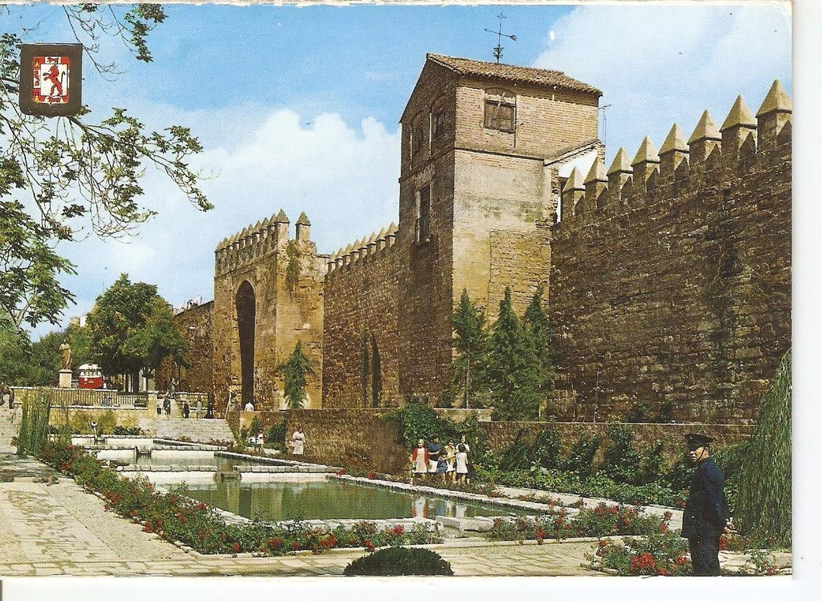 Postal 038501 : Cordoba. Murallas y Jardines en la Puerta de Almodovar