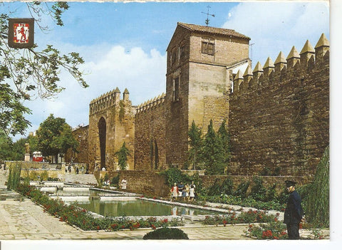 Postal 038501 : Cordoba. Murallas y Jardines en la Puerta de Almodovar