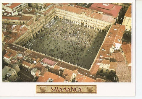 Postal 039392 : Salamanca. Plaza Mayor