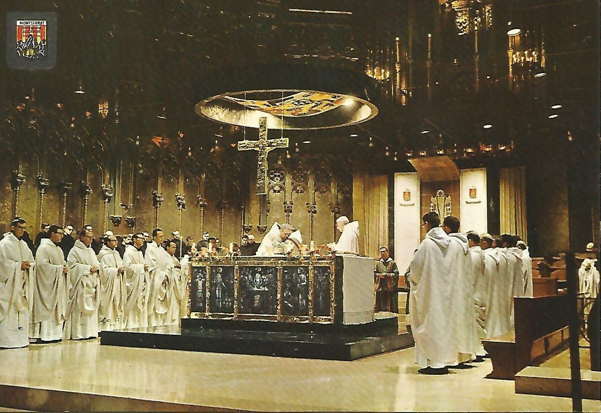 Postal 50571: MONTSERRAT - Concelebracion