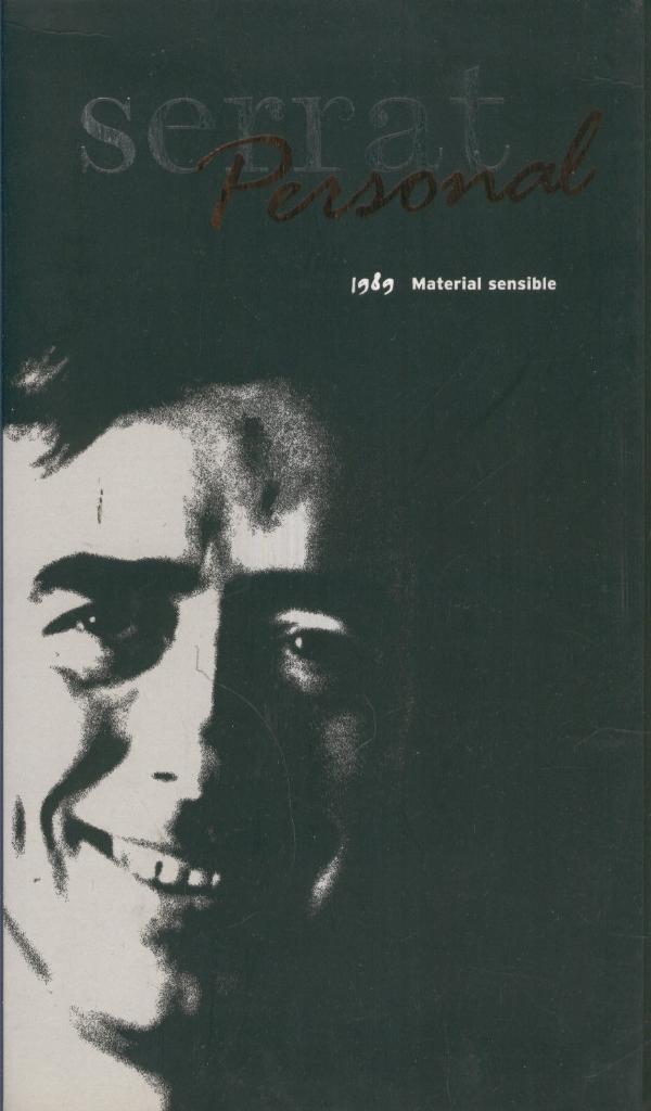 Cd Musica: SERRAT PERSONAL, 1989: Material Sensible