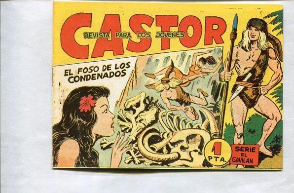 Castor de Manuel Gago, facsimil numero 35: El foso de los condenados