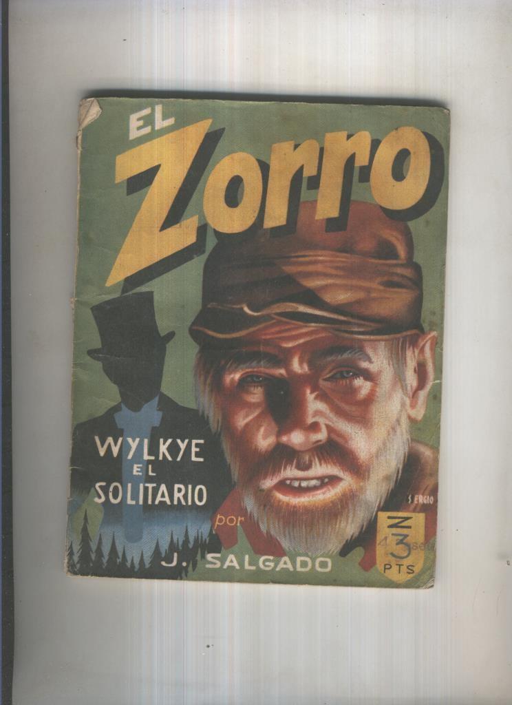 El Zorro numero 11: Wilkye el solitario