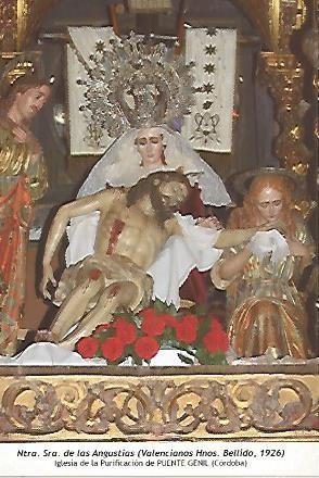 POSTAL 54569: Nuestra Señora de las Angustias. Puente Genil Cordoba