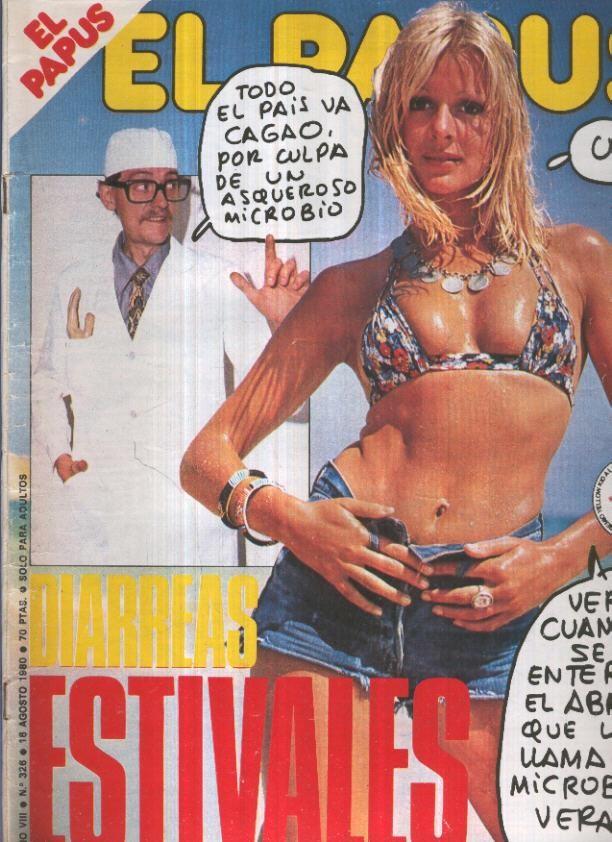 El Papus revista de humor numero 326 (1980): Diarreas estivales