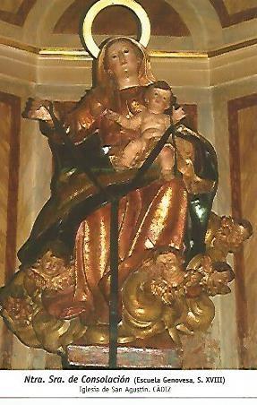POSTAL 54770: Virgen de la Consolacion. Cadiz