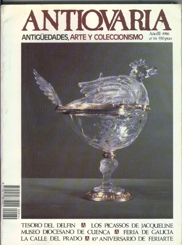 Antiquaria numero 34 año 1986