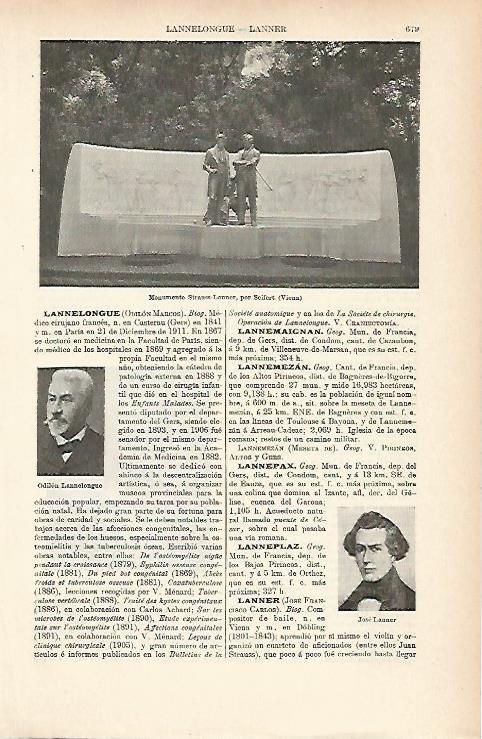 LAMINA ESPASA 8992: Monumento a Strauss en Viena