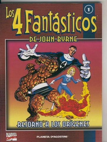 Los 4 Fantasticos de John Byrne coleccionable numero 01