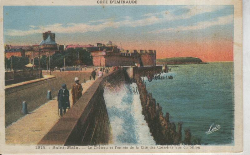 Postal 011328: Saint Malo: le chateau