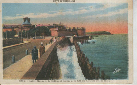 Postal 011328: Saint Malo: le chateau