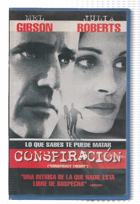 Cine VHS: CONSPIRACION - Mel Gibson, Julia Roberts