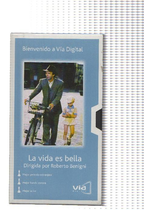 Cine VHS: LA VIDA ES BELLA - Roberto Benigni (Via Digital)