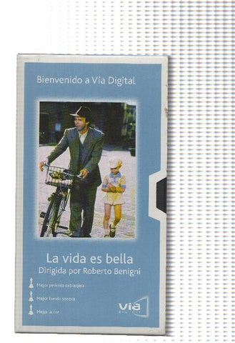 Cine VHS: LA VIDA ES BELLA - Roberto Benigni (Via Digital)