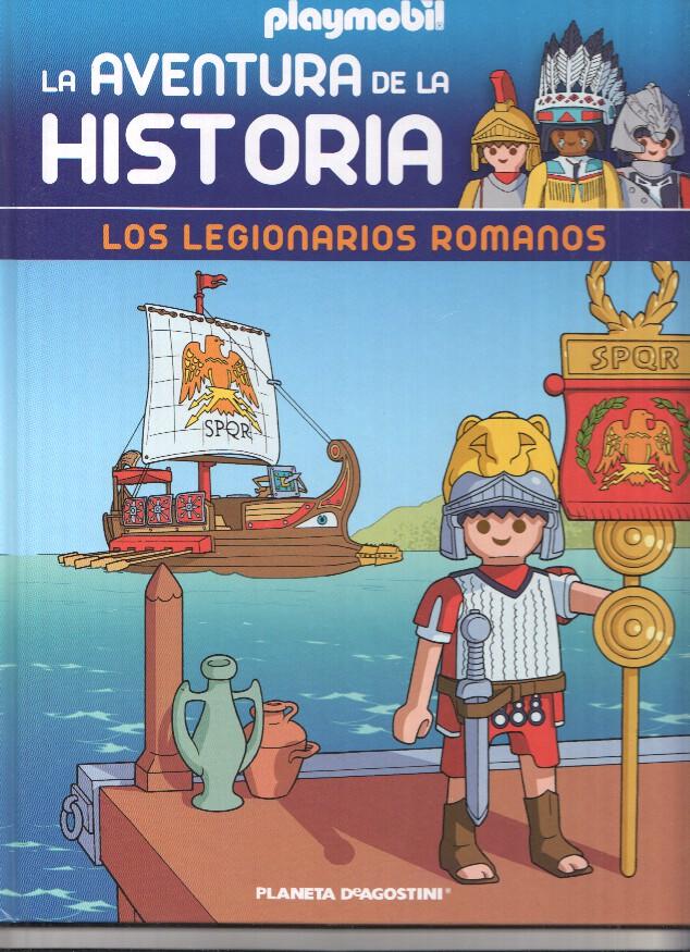 Playmobil: la aventura de la historia numero 08: Los legionarios romanos (ES SOLO EL ALBUM)