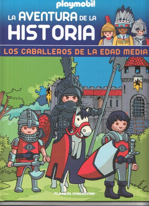 Playmobil: la aventura de la historia numero 18: Los caballeros de la edad media (ES SOLO EL ALBUM)