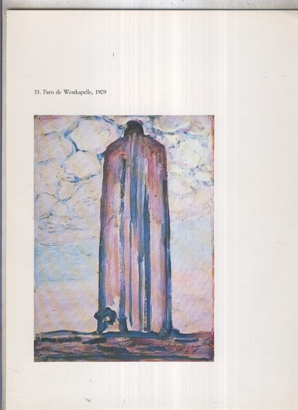 Piet Mondrian: lamina 10: Faro de Westkapelle, 1909
