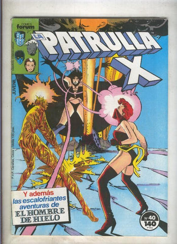 La Patrulla X volumen 1 numero 040: Las chicas son guerreras (numerado 3 en trasera)