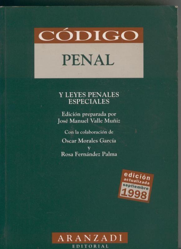 Codigo Penal y leyes penales especiales