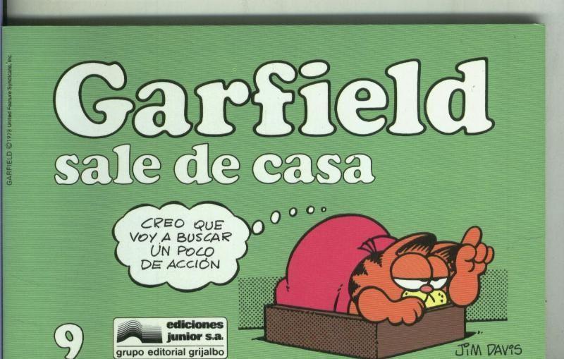 Garfield de Jim Davis numero 09: Sale de casa