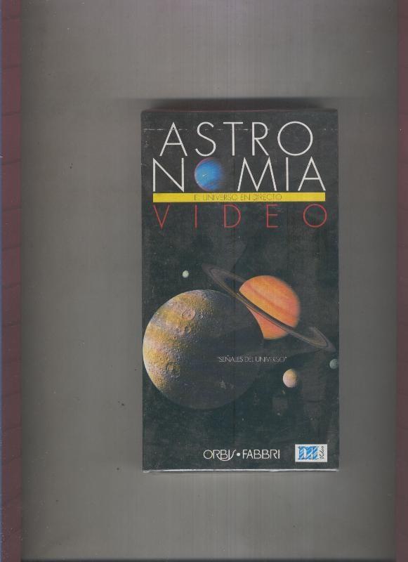 Video VHS: Astronomia el universo en directo numero 10: Señales del Universo