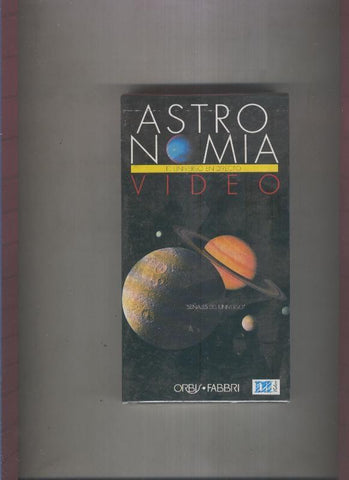 Video VHS: Astronomia el universo en directo numero 10: Señales del Universo