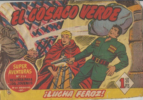El Cosaco Verde original numero 015: Lucha feroz