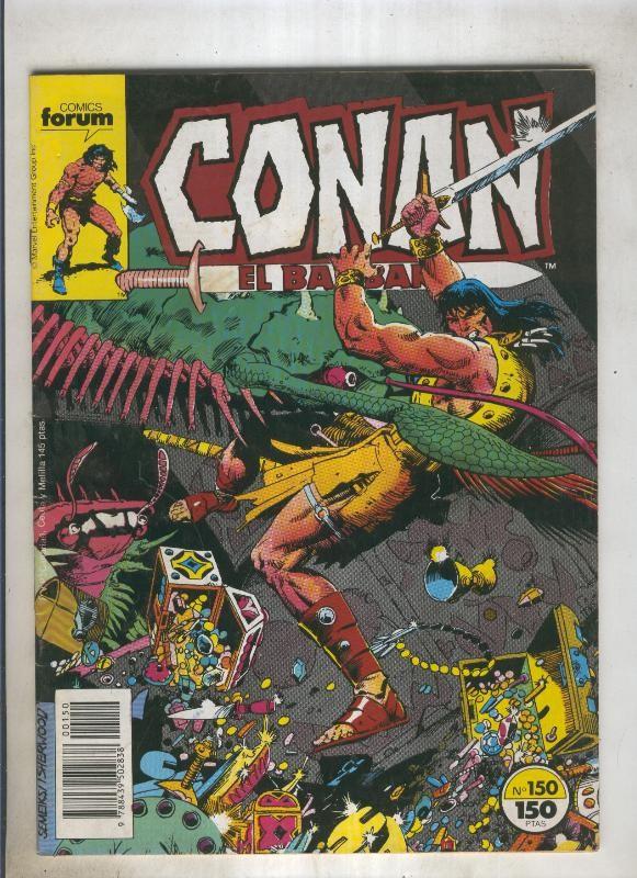 Conan el Barbaro primera edicion numero 150 (numerado 6 en trasera)