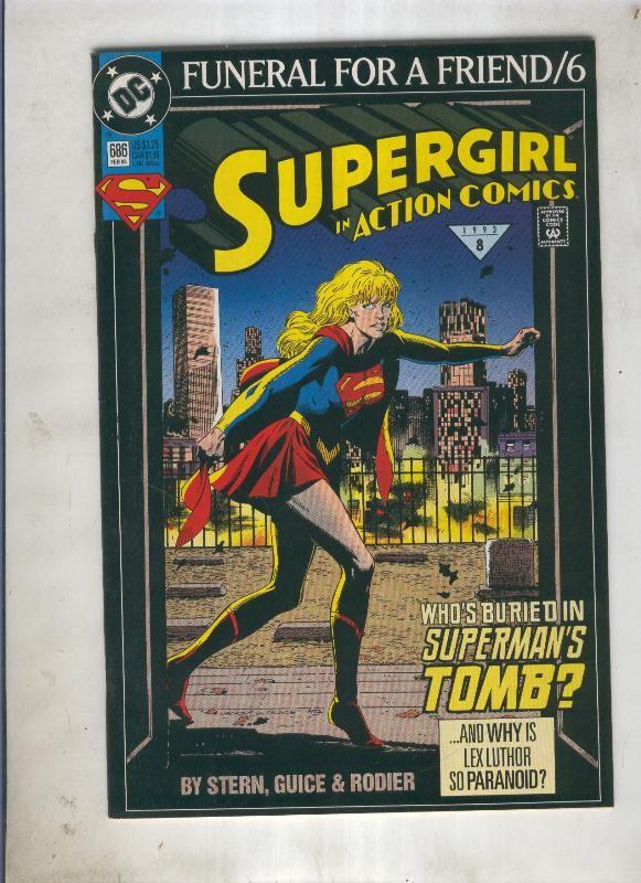 Action comics  numero 686 super girl 