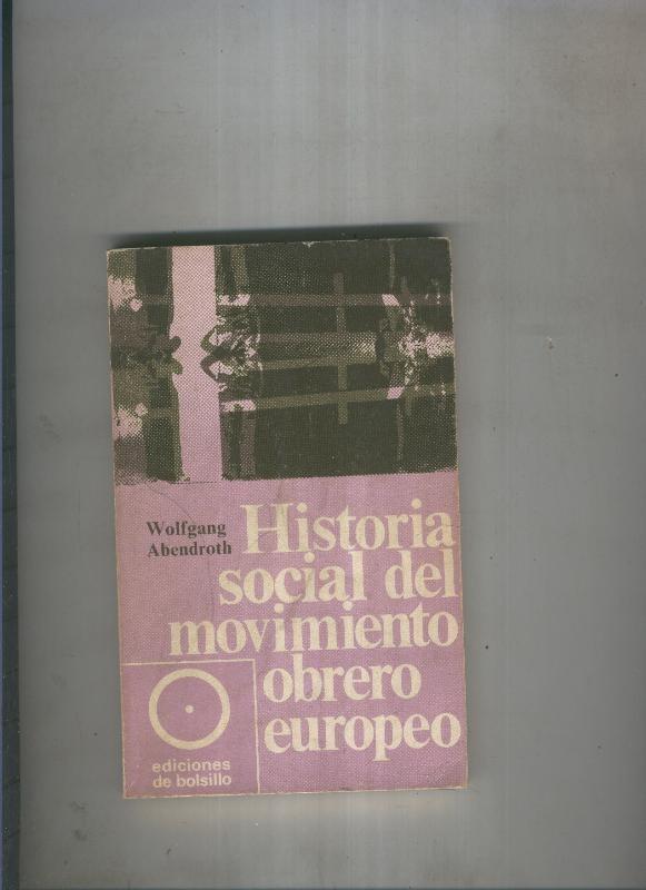 Historia social del movimiento obrero europeo
