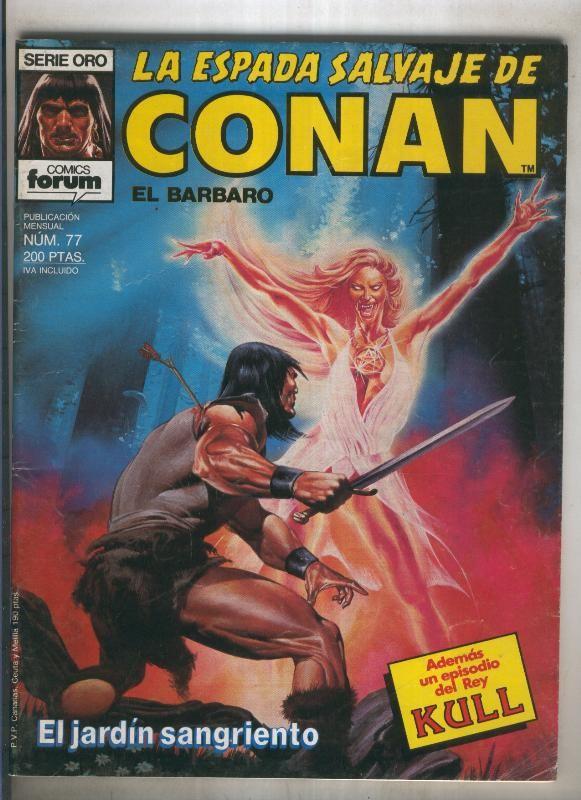 La espada salvaje de conan volumen 1 numero 077