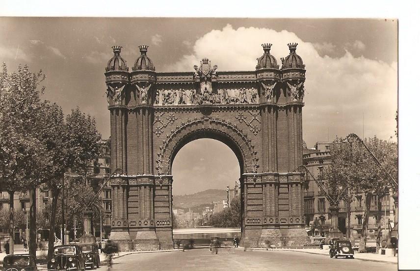 Postal 028369 : Barcelona, Arco del Triunfo