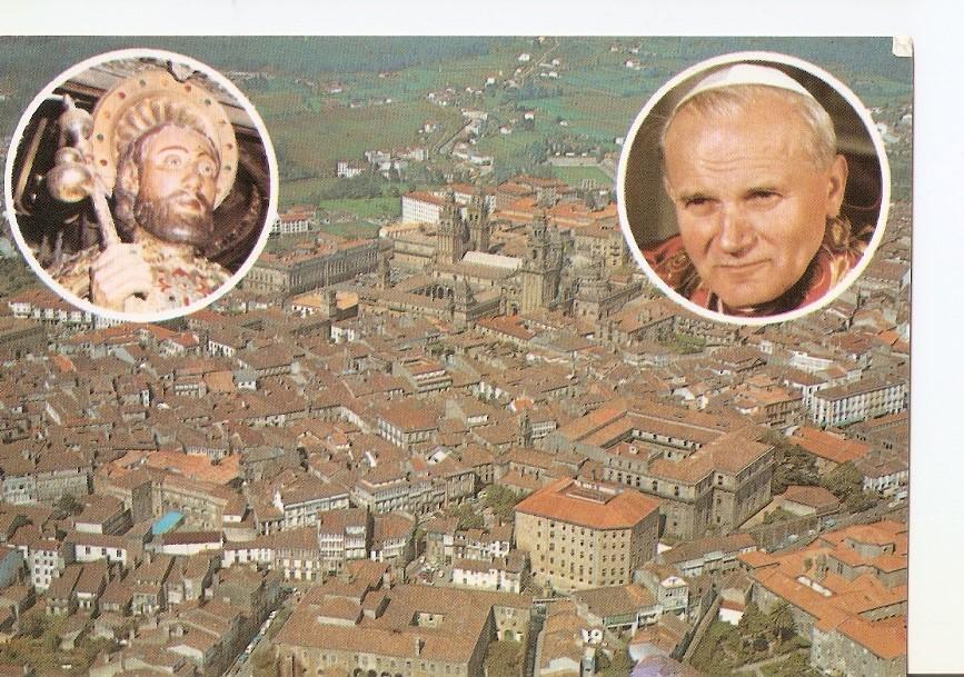 Postal 024780 : Visita de Juan Pablo II Papa (Madrid)