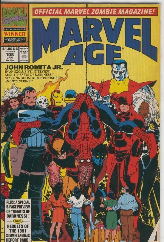 Marvel Age numero 108 de 1992
