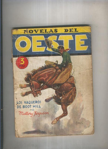 Novelas del Oeste Los vaqueros de Boot Hill
