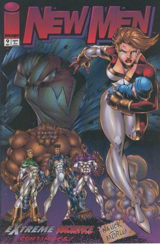 NEWMEN Vol.01 no.09: Extreme Sacrifice (Image 1994)